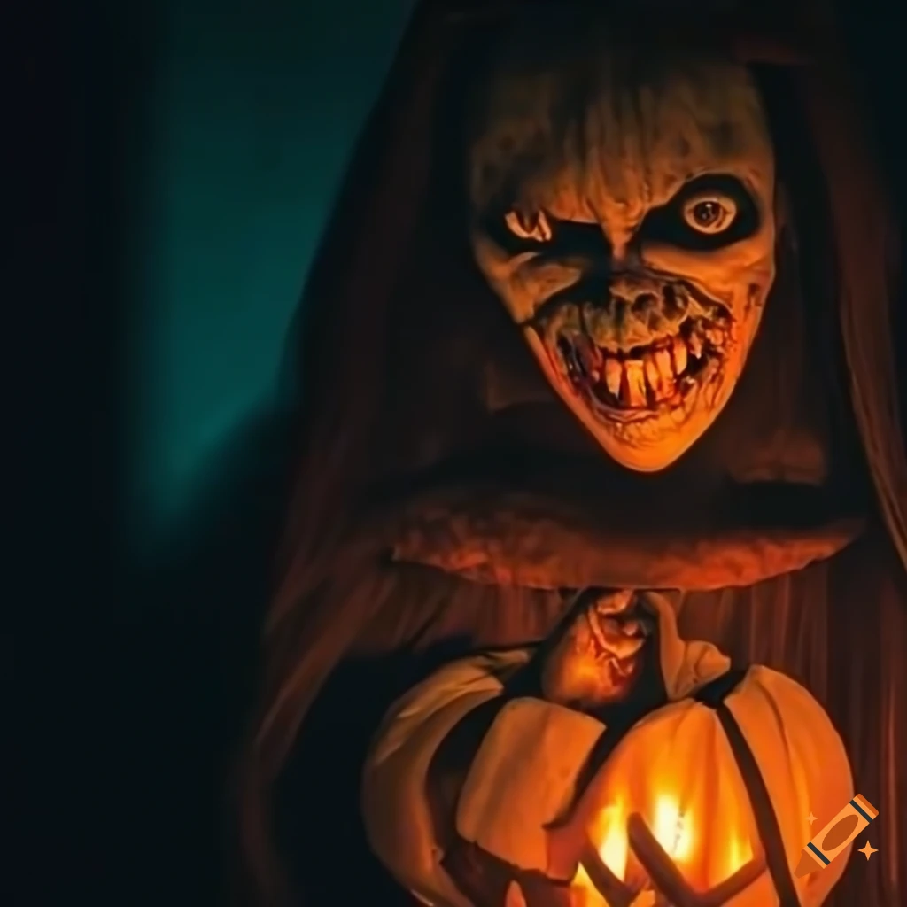 photo of a spooky Halloween night