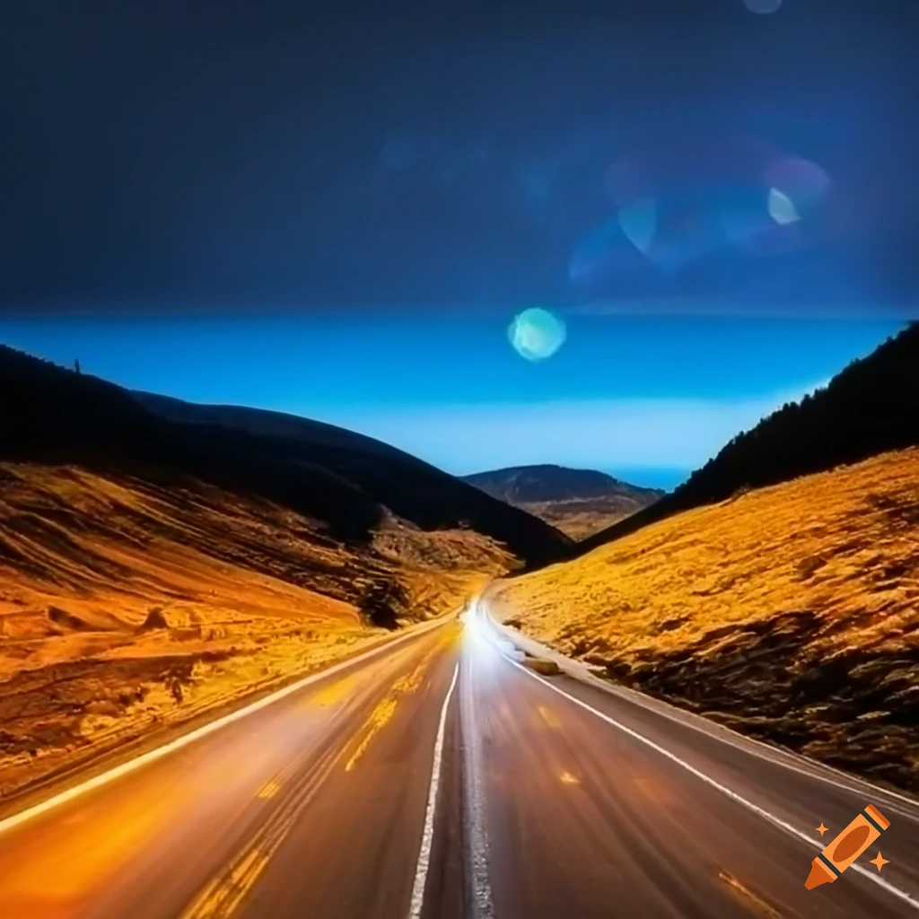 scenic view of Colorado highway