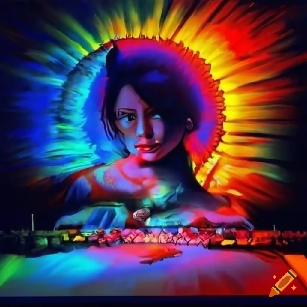 visually stunning Demoscene artwork