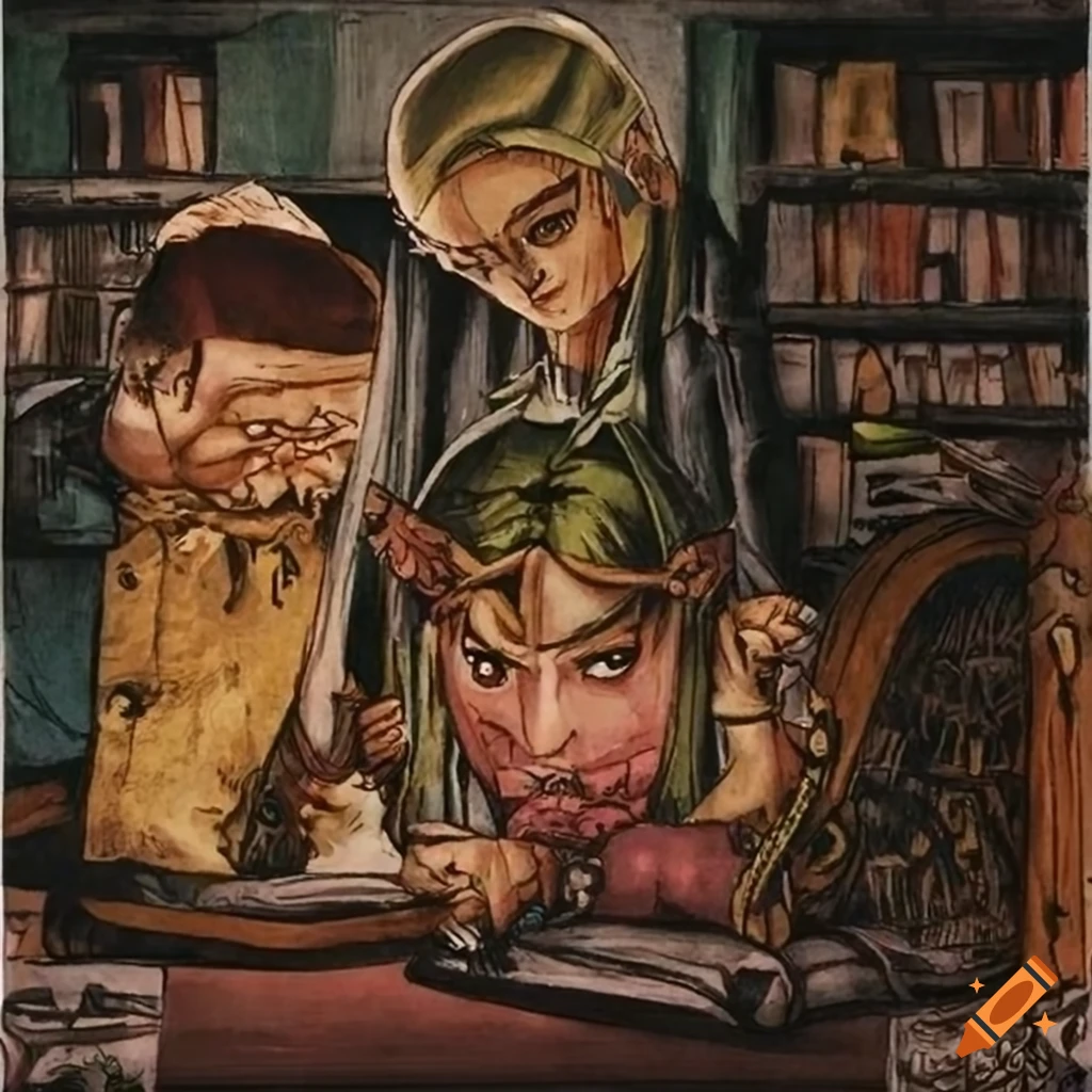 graphic novel cover of Zelda-Game by Norman Rockwell