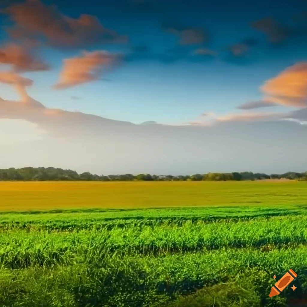 Bicol farmland landscape view on Craiyon