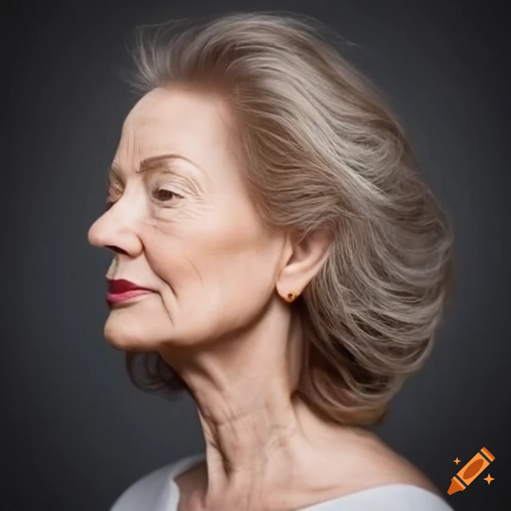 profile of a sophisticated woman
