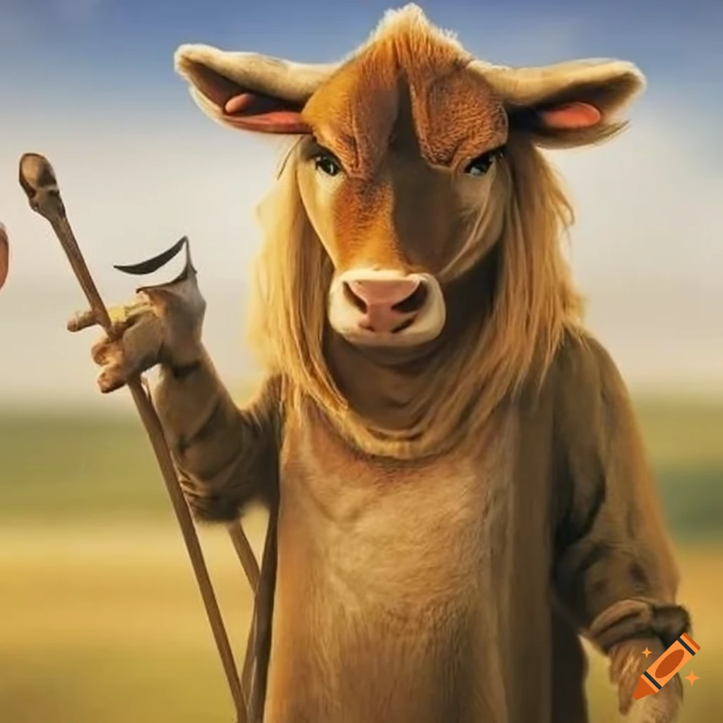 mascot representing a pastoralist