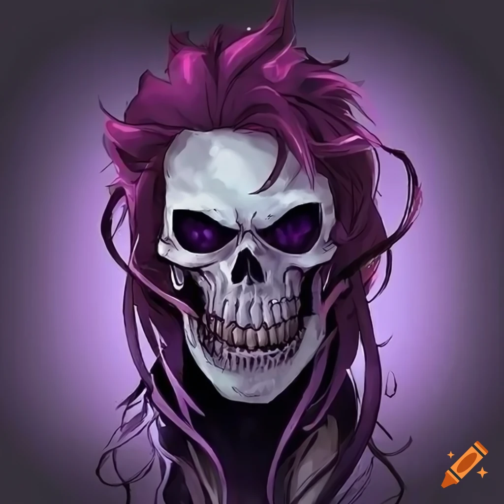 Skull, art, skull, hop, anime HD phone wallpaper | Pxfuel