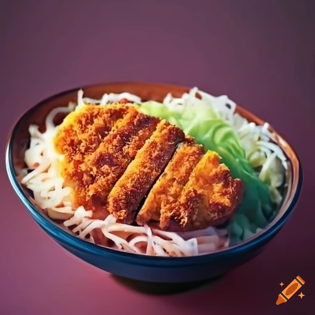 delicious tonkatsu dish