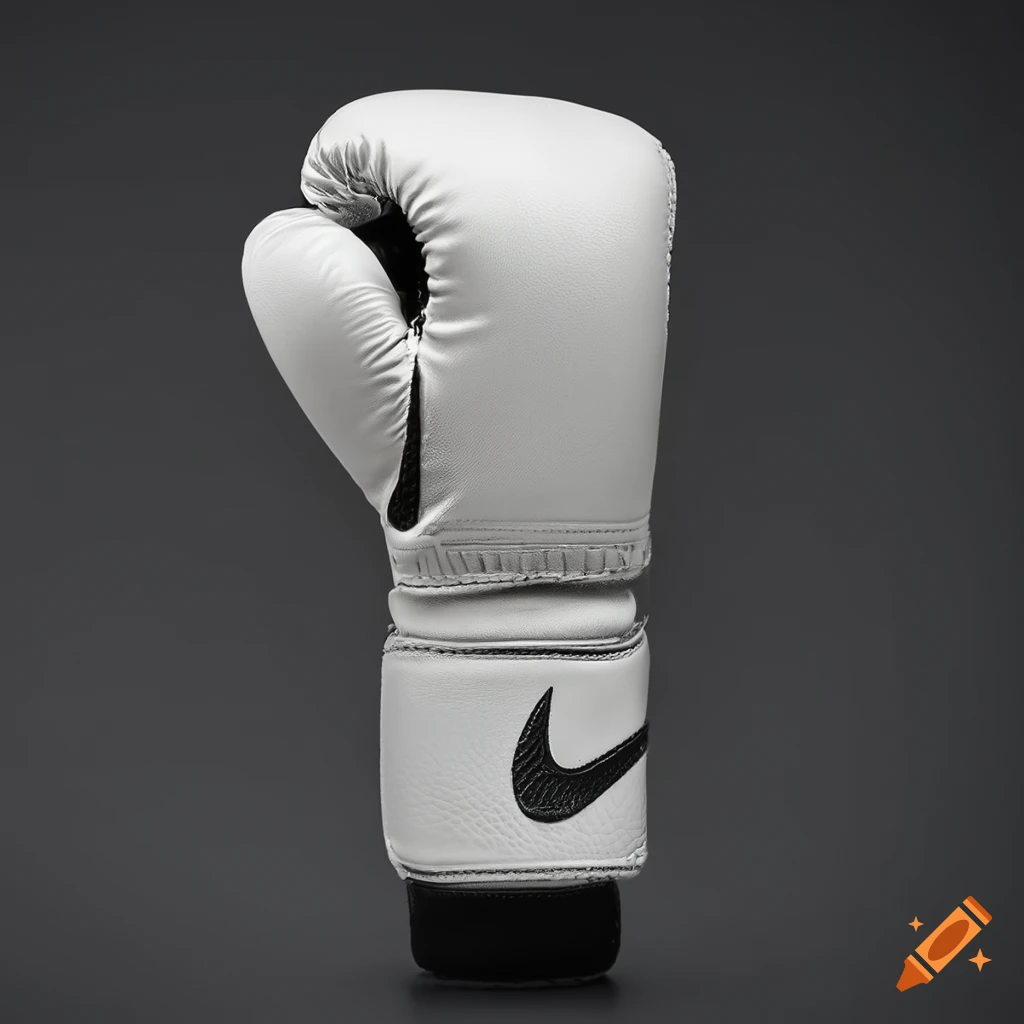 White boxing gloves by nike