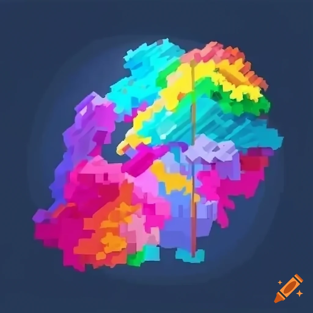 Hypixel style Gameplay Exploration On Craiyon