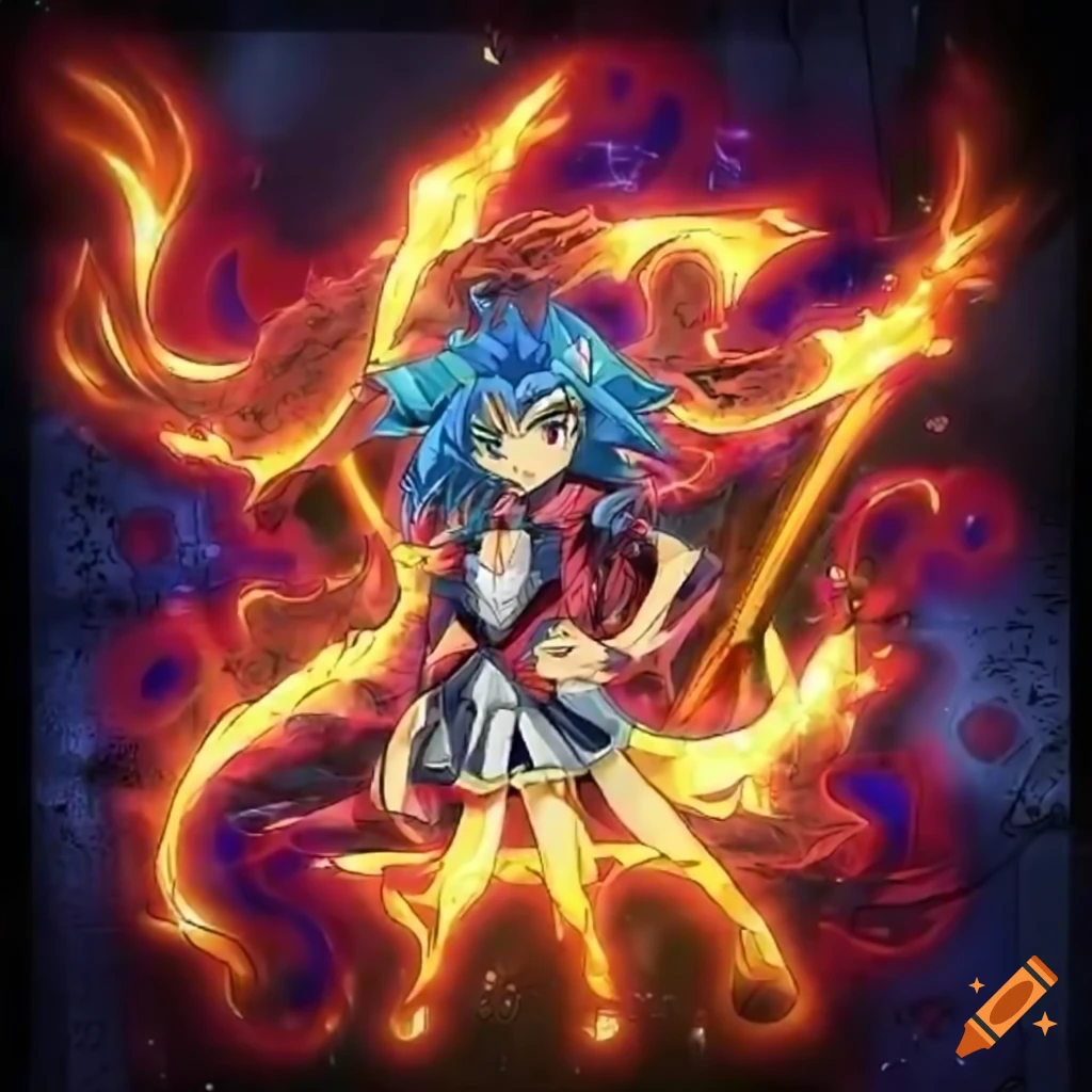 Sevens Road Alchemist artwork with fire attribute