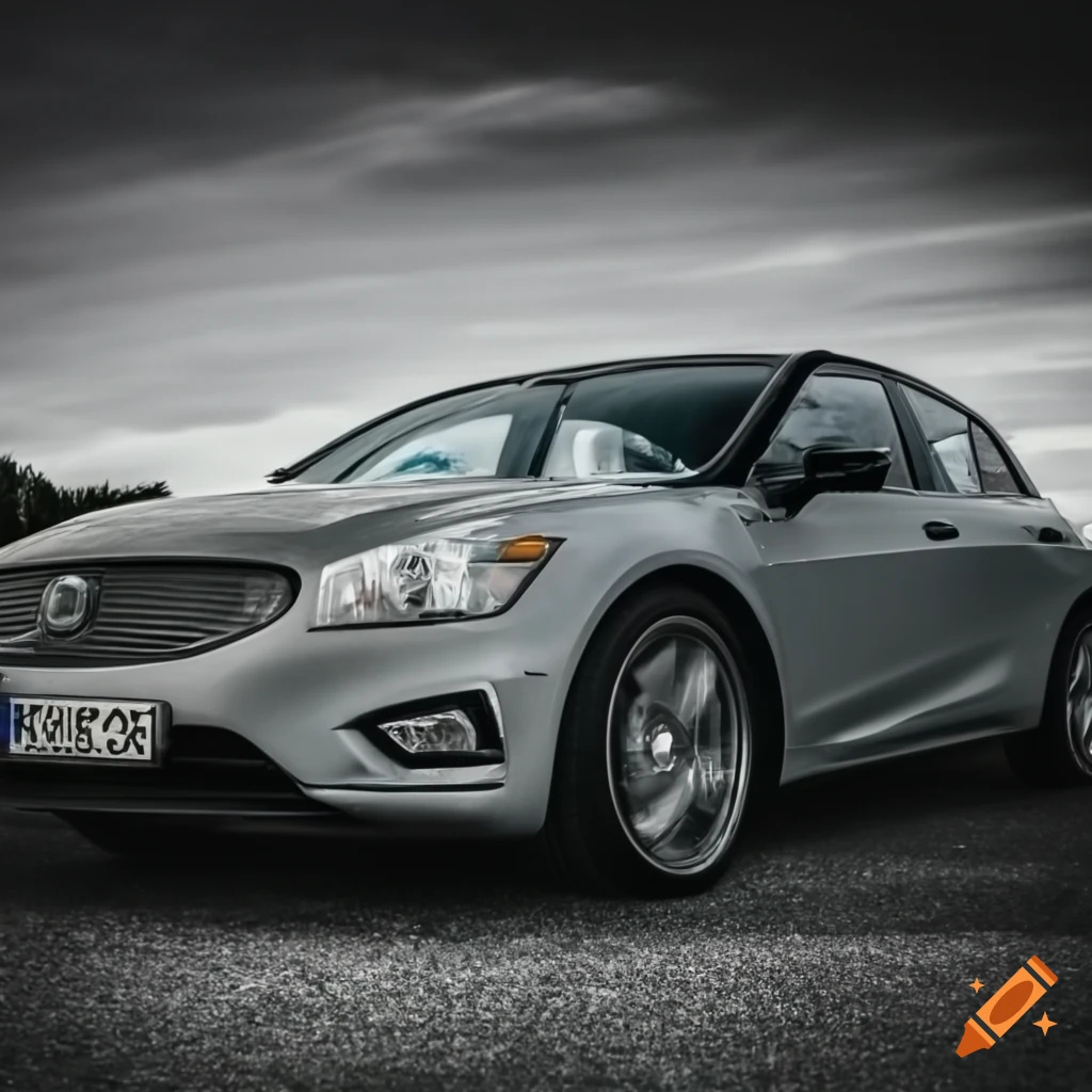 Car on the road on Craiyon