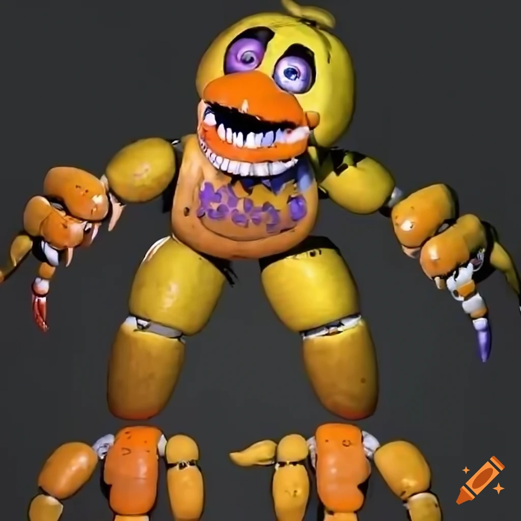 FNAF withered chica