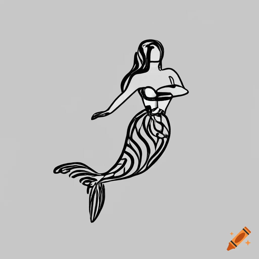 PNG SVG DXF File Mermaid Mythological Sea Creature Tattoo Stencil Silhouette  for Cricut Vinyl Cutter - Etsy Finland