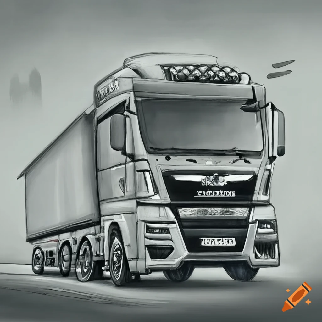 Scania-based monster truck on Craiyon