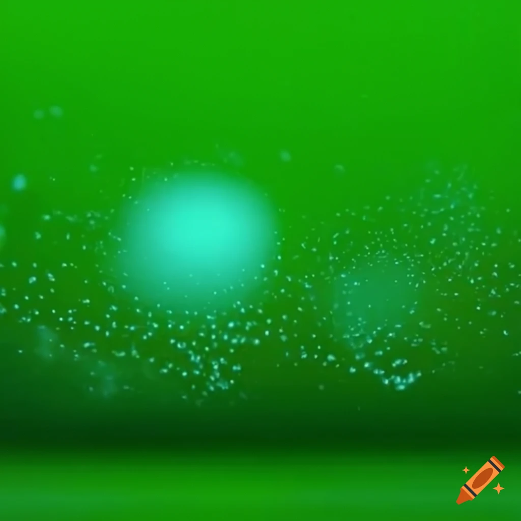 green screen with soapy window effect