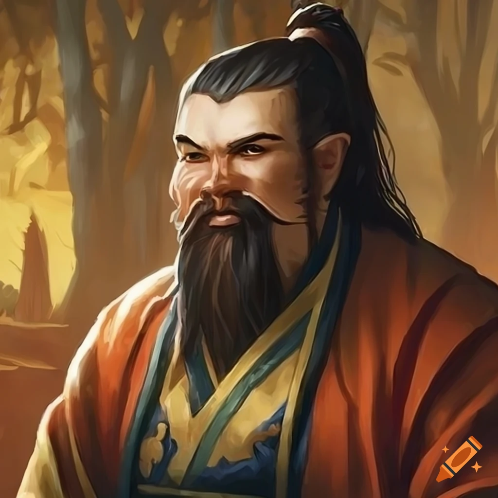 Fantasy Artwork Of An Asian Dwarf In Ancient Chinese Clothing On Craiyon fantasy-artwork-of-an-asian-dwarf-in-ancient-chinese-clothing-on-craiyon