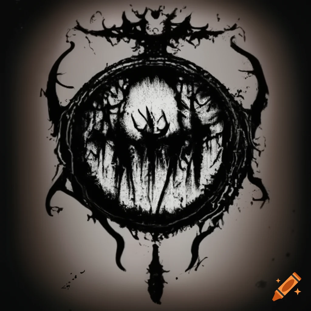 logo for the black metal band Sea of Núrnen