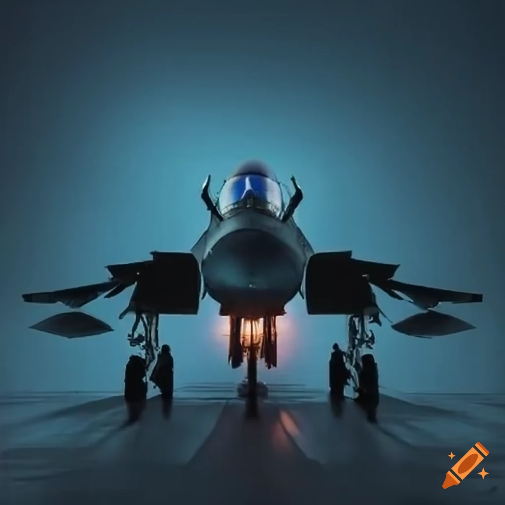 fighter jet soaring through the sky