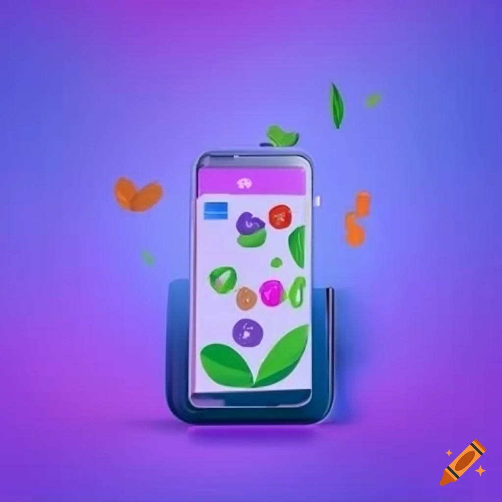 icon of a plant representing a health app