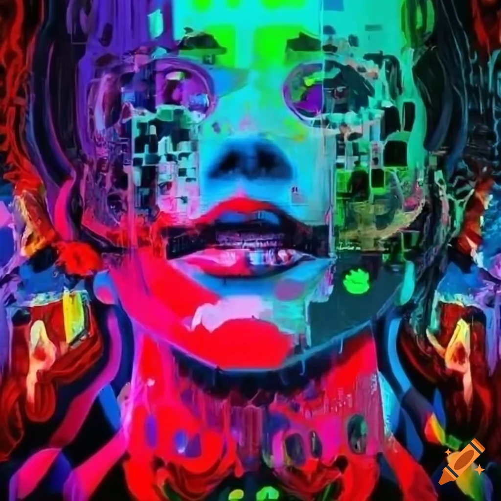 visually stunning Demoscene artwork