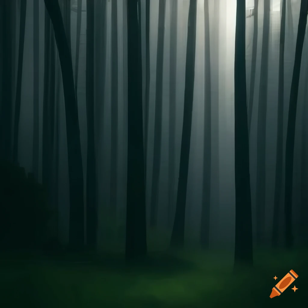 Sunlit tropical forest in the rain on Craiyon