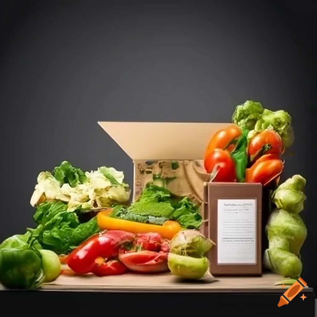 business card for a vegetable and grocery store