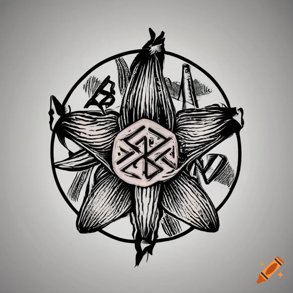 Set Of Stylish Pentagrams With Moon Symbol Stock Illustration - Download  Image Now - Heavy Metal, Logo, Art - iStock