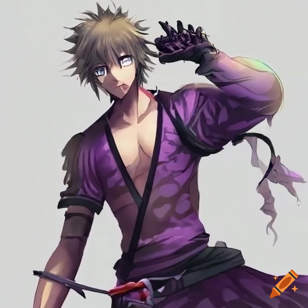 Picture of a battle scene featuring nardz, a handsome adult male battle ...