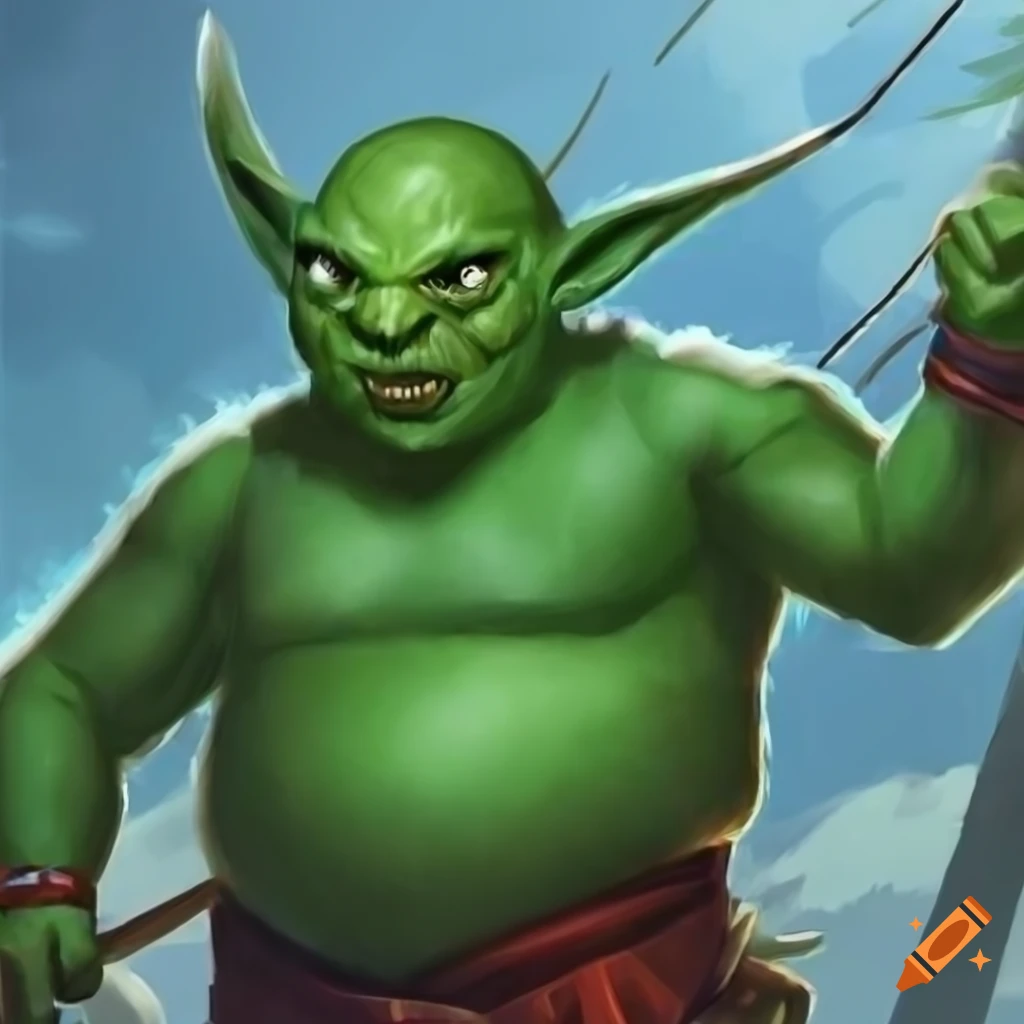 fantasy-illustration-of-an-eastern-asian-goblin