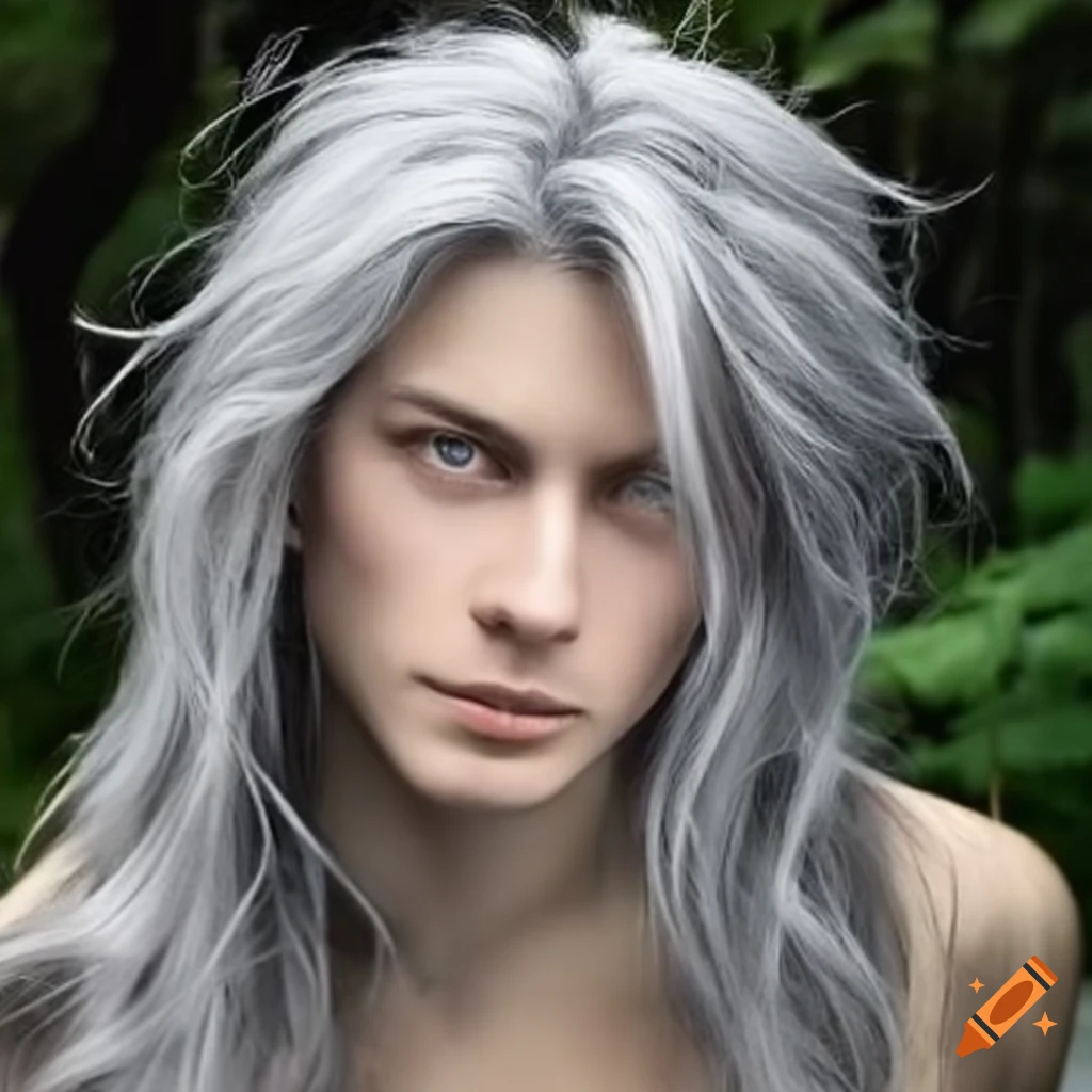 image of a long-haired male pixie