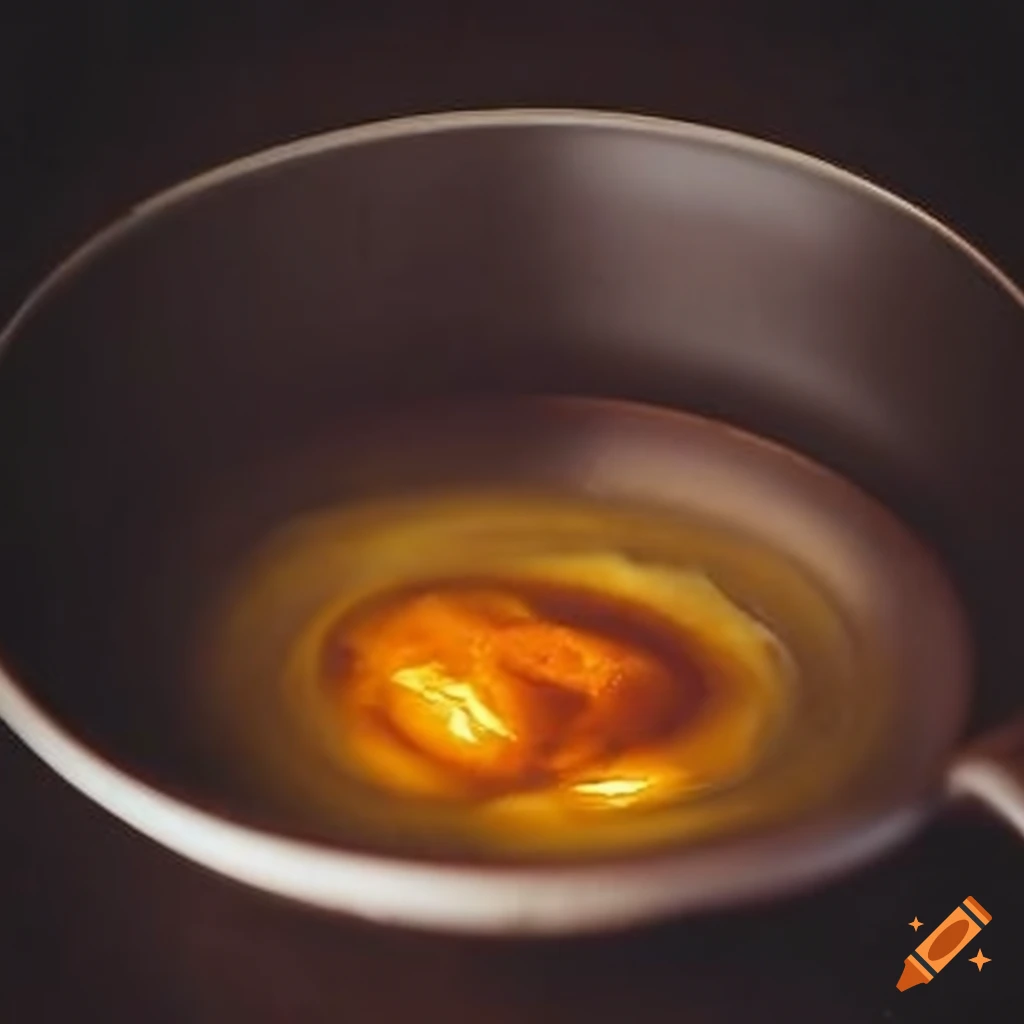 Crispy puris frying in hot oil