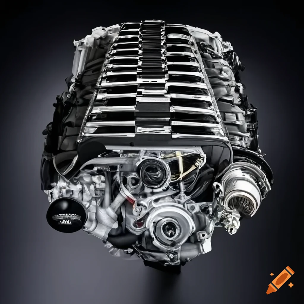 Audi Q7 V16 Engine On Craiyon