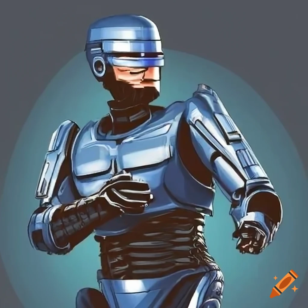 What If AI Draws Robocop Characters in Anime style? Full video on my Y... |  TikTok
