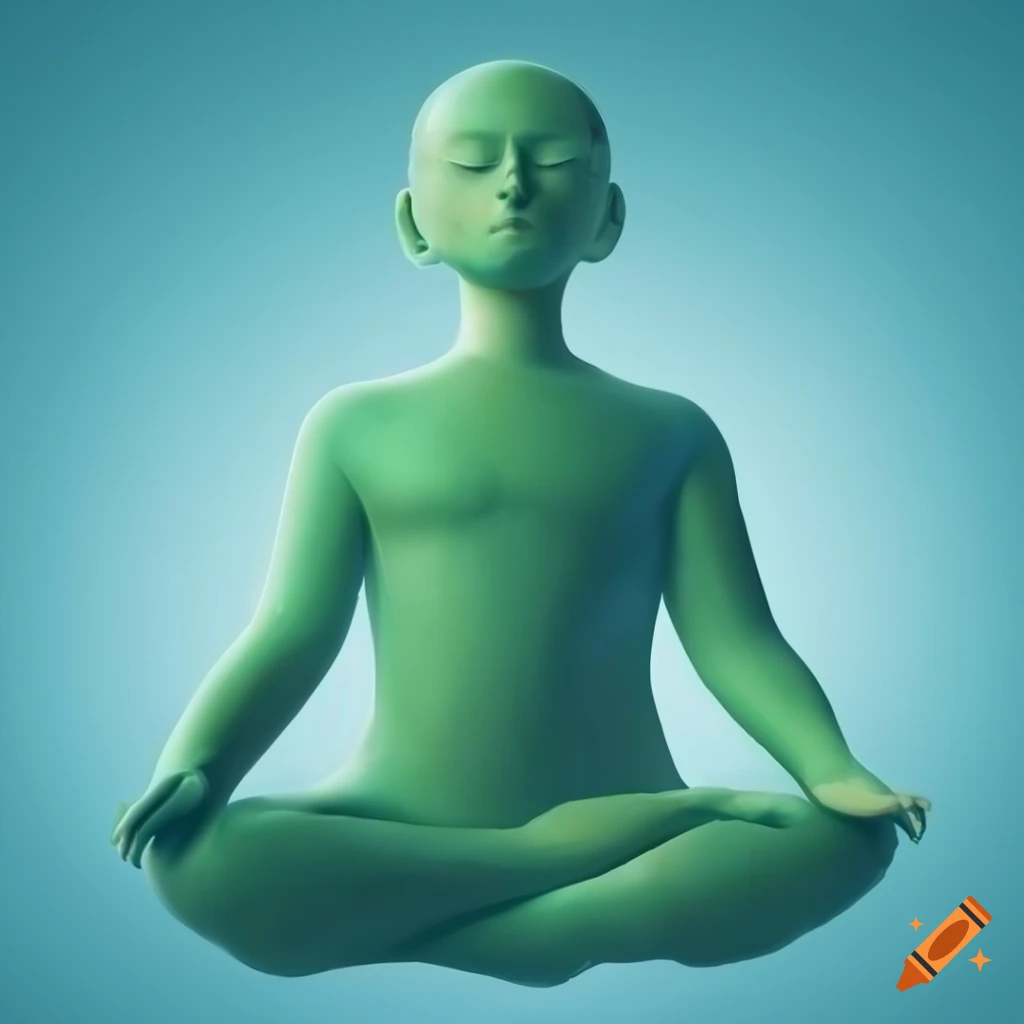 Person Meditating Peacefully