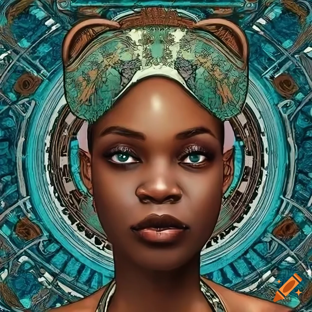 Afrofuturism on craiyon