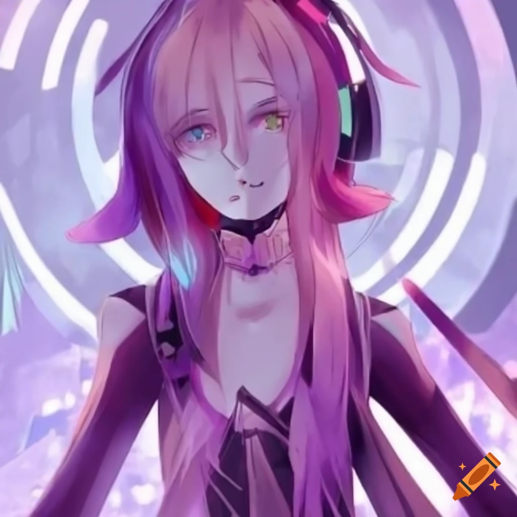 Space themed Vocaloid Character