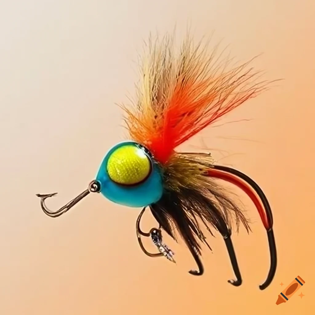 imagine a large pencile popper lure concept with a captivating
