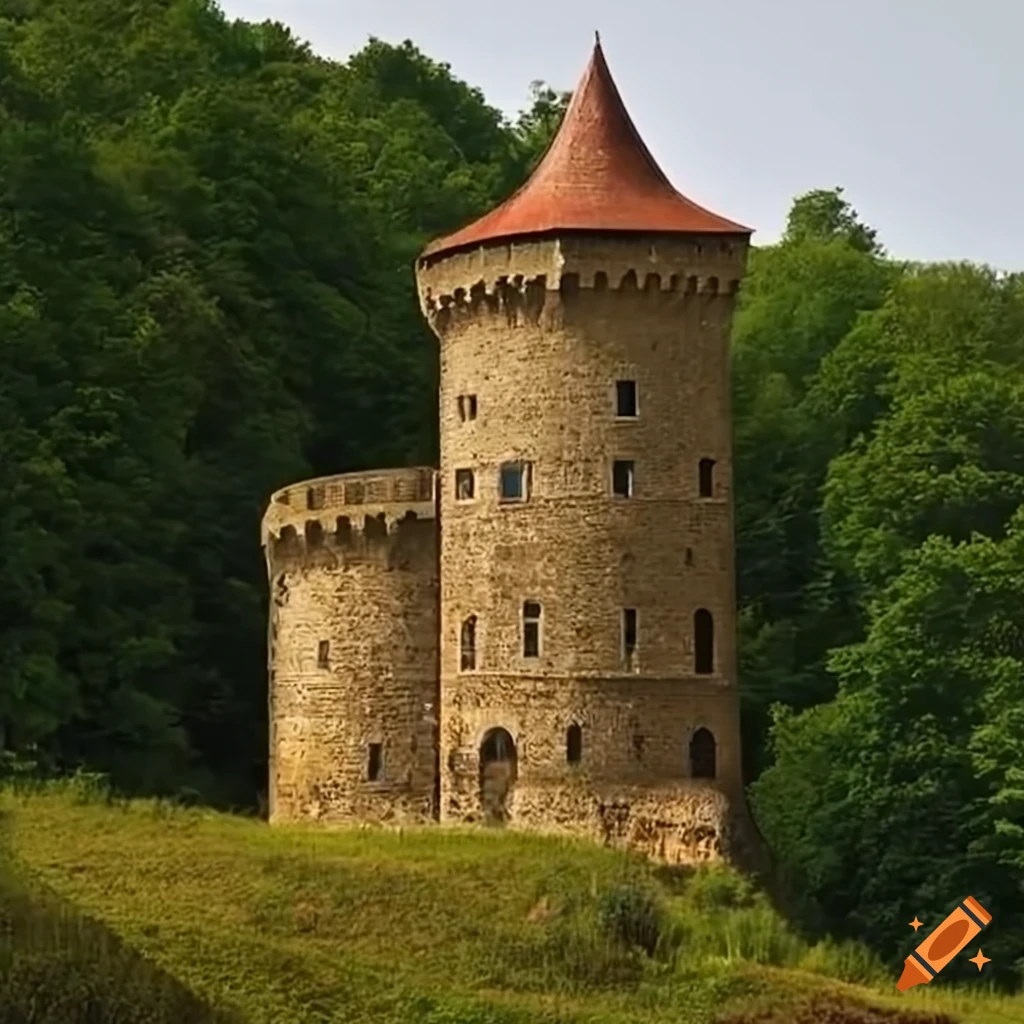 Ancient castle on Craiyon