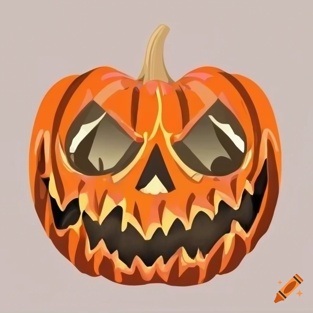 vector illustration of a pumpkin