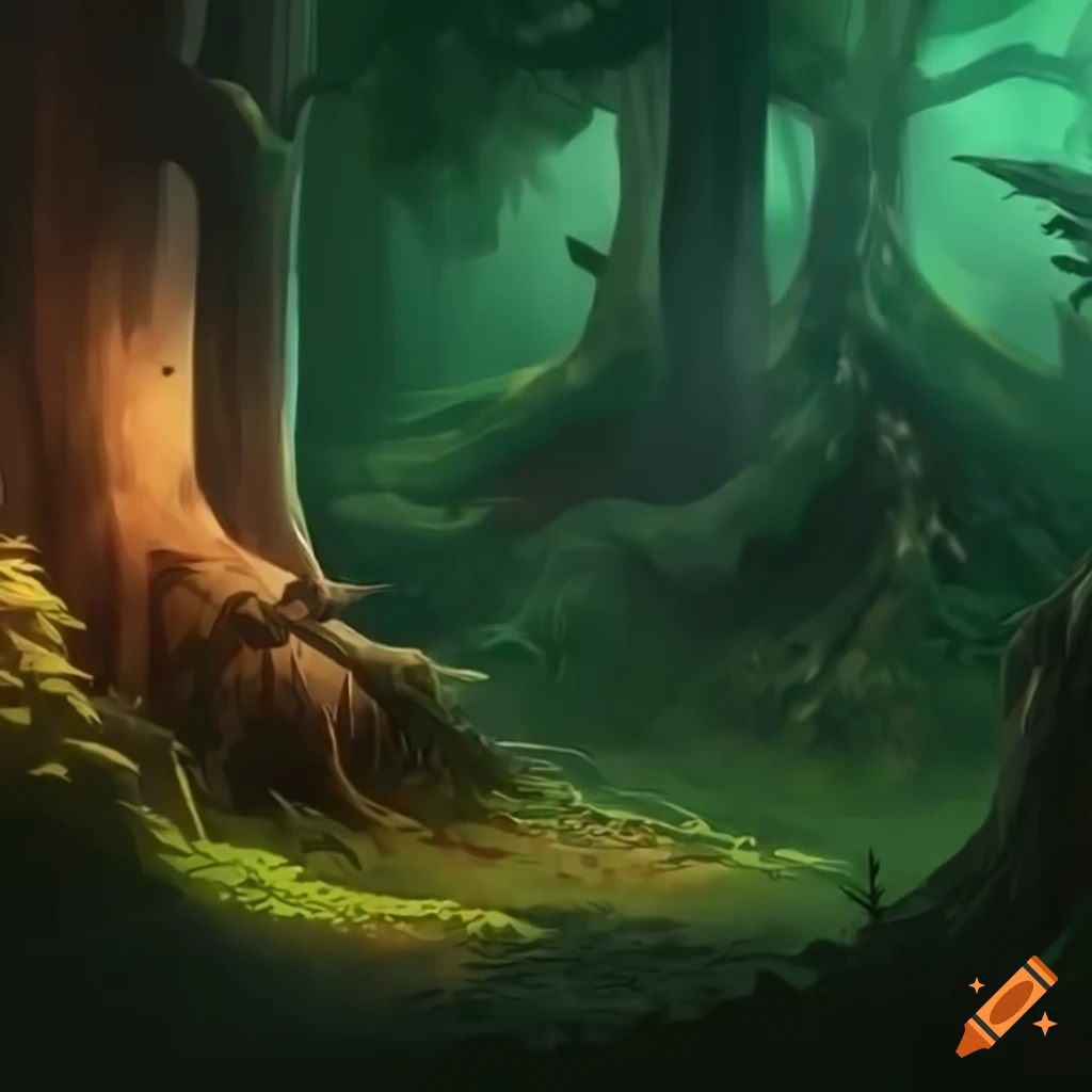 Discord Server Themed After Forest On Craiyon