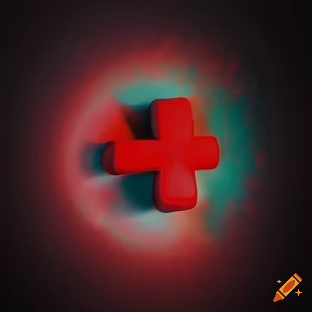 logo of a medicine shop with a red cross