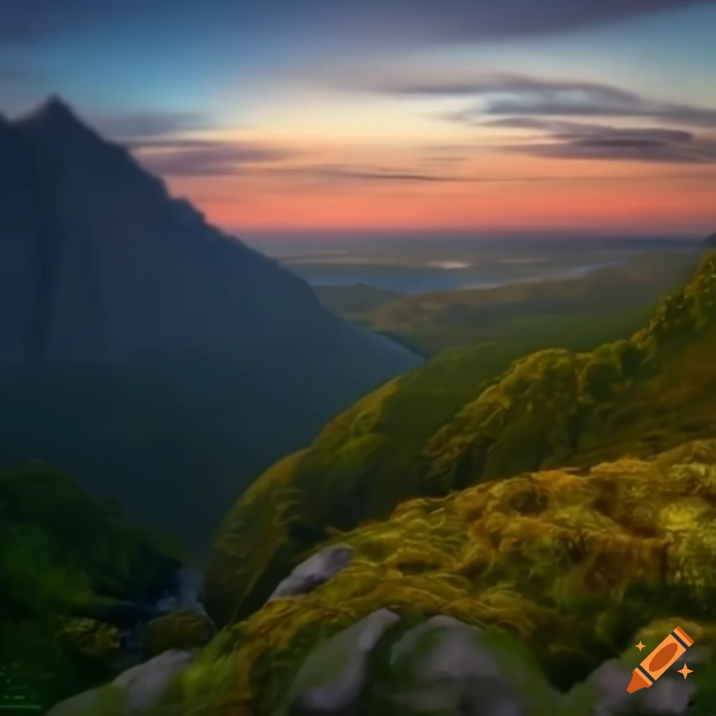 anime landscape scenery