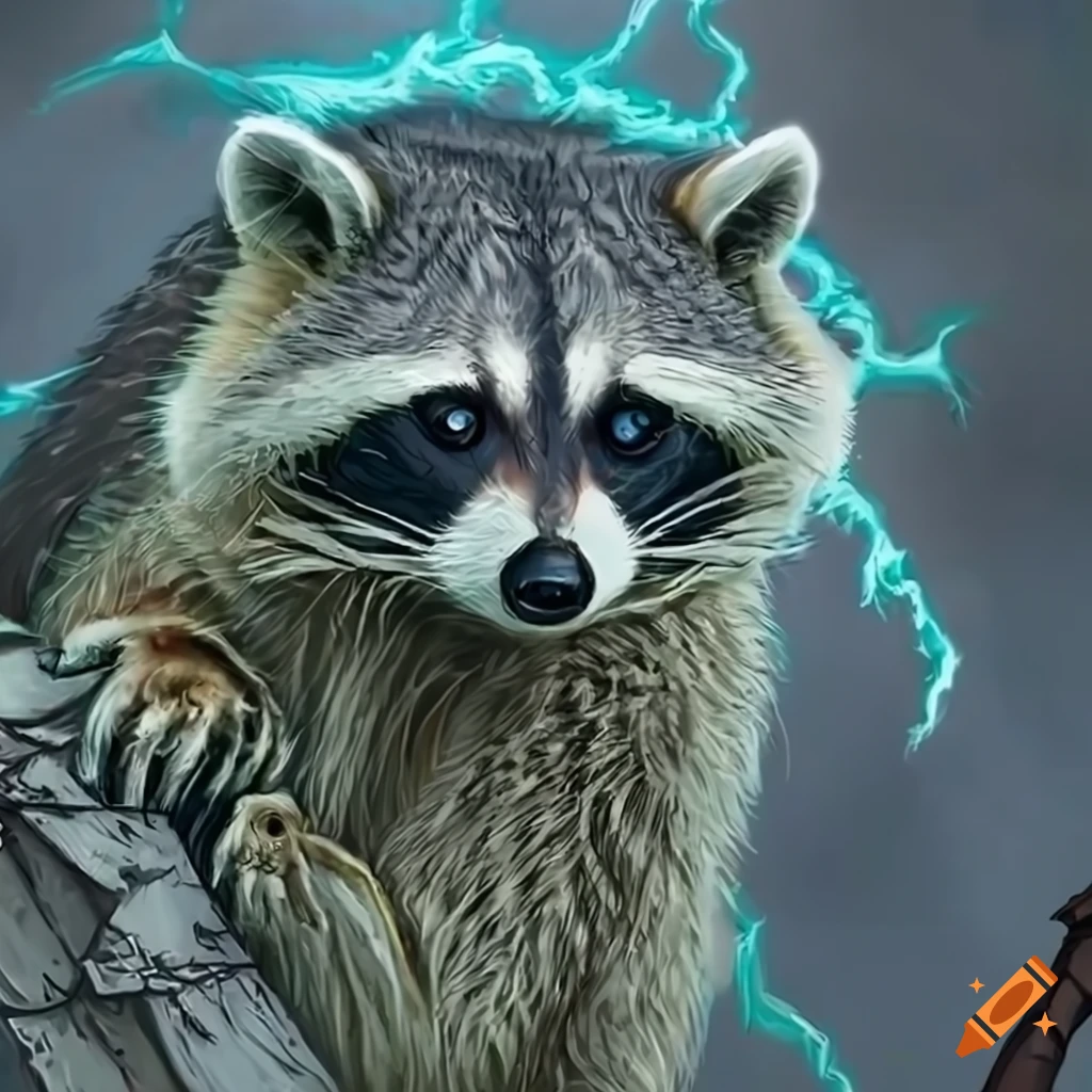 Image of raccoon lich of the storm abyss