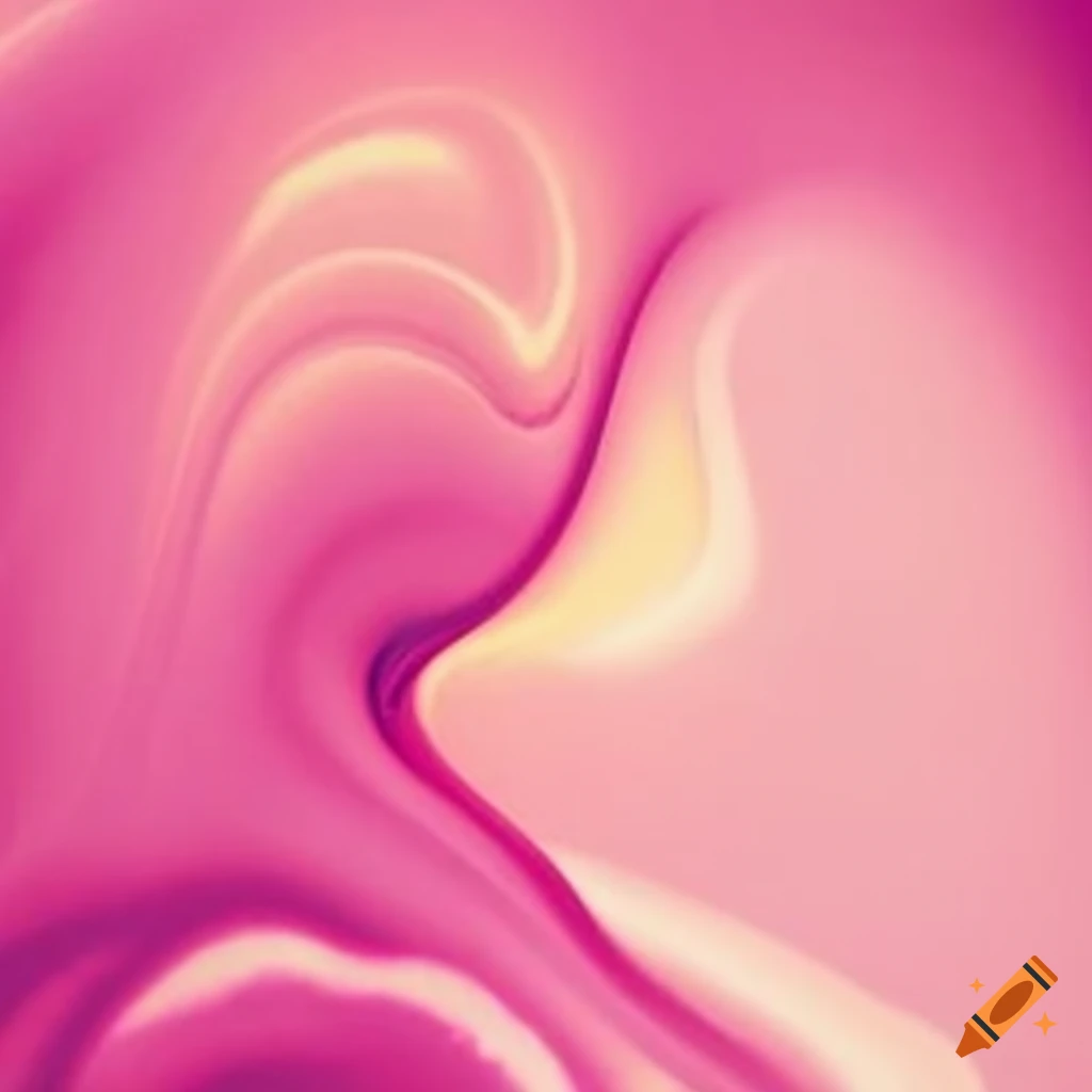 pink liquid banner with glowing effect