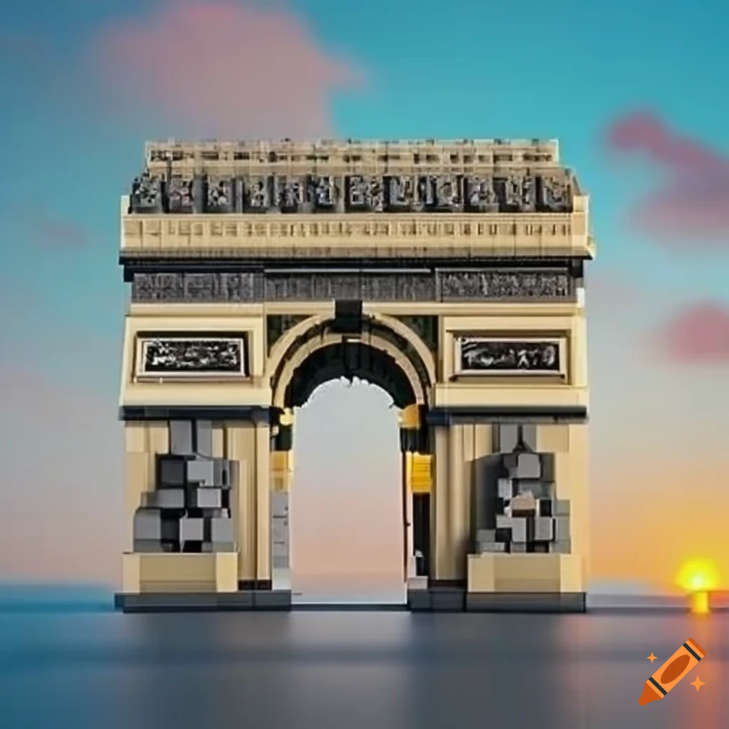 LEGO MOC Eiffel Tower - Champs de Mars - Tour Eiffel by Arconoide