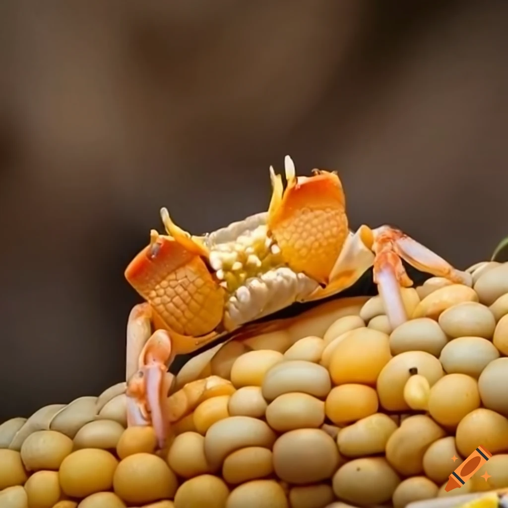 crab with corn-like appearance