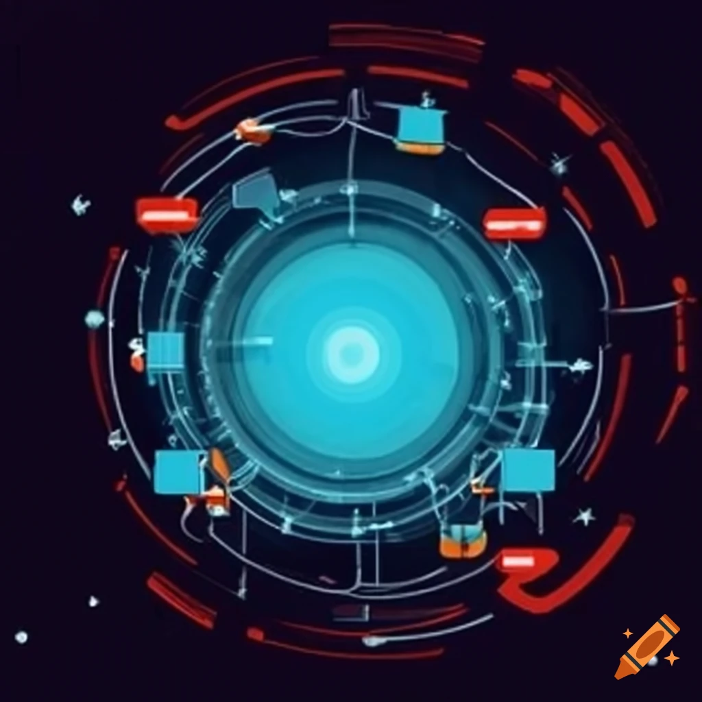 illustration of virtualized computing resources