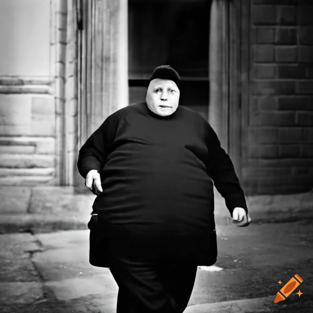 retro style image of a man walking in the 1950s