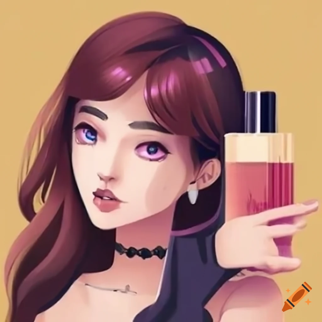 perfume advertisement