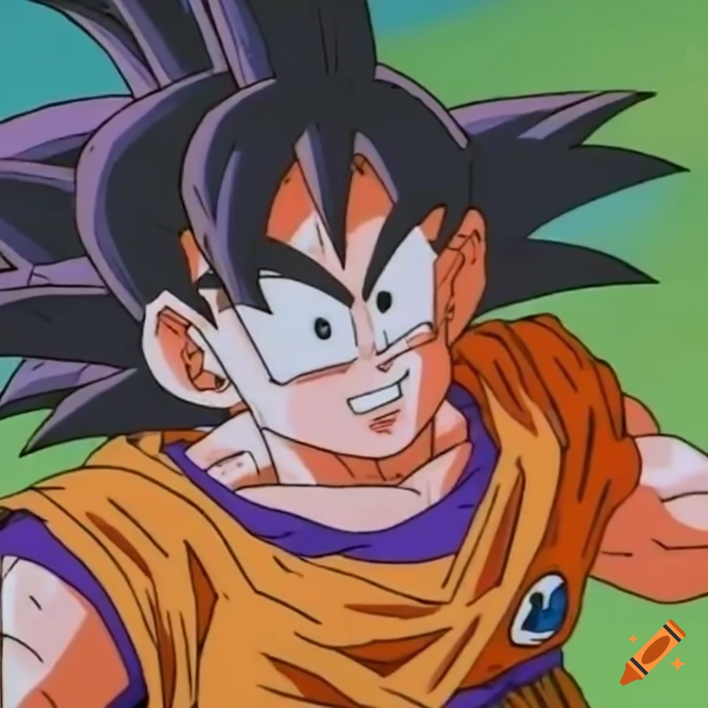 Goku 2D animation