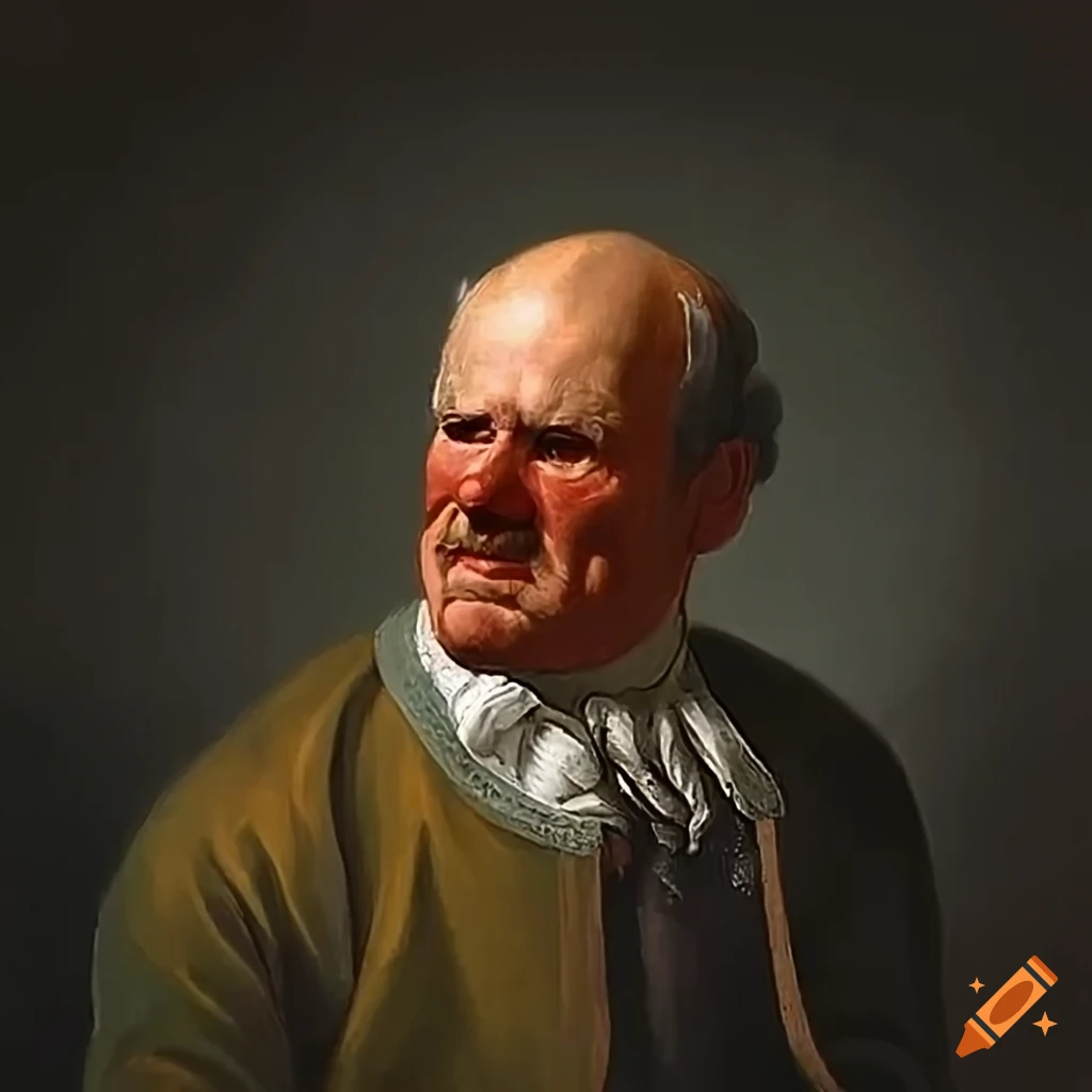 Baroque painting of ed o'neill as al bundy on Craiyon