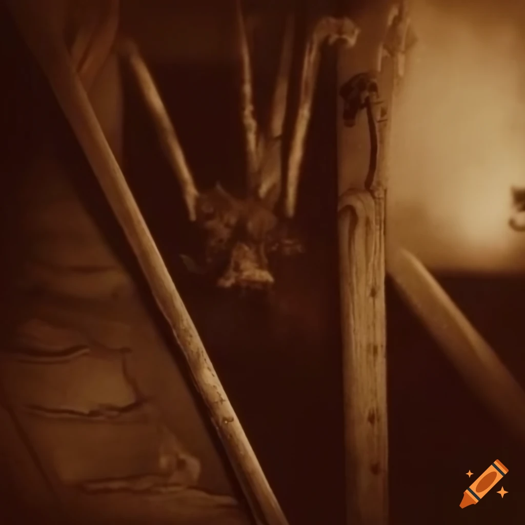 sepia photo of mysterious gate